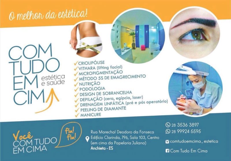 Clínica de Estetica Com Tudo Em Cima